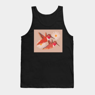 Rufous Hummingbirds Tank Top